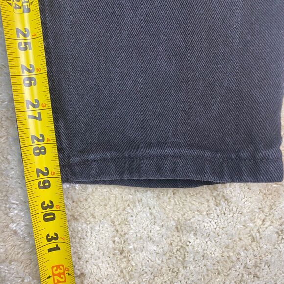 Vintage Chic Women's High Rise Black Denim Jeans sz 12p Cotton Made in USA Curvy - Picture 8 of 10